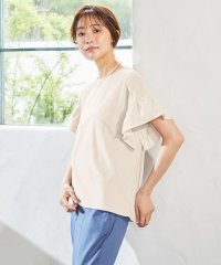 J.PRESS LADIES（LARGE SIZE）/コットンリネンフロート カットソー/504768721