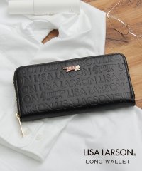 AMS SELECT/LISA LARSON / リサラーソン / 本革 ロゴ型押し ラウンドジップウォレット / レザー / 長財布 / ロングウォレット /LTLM－02/504769253