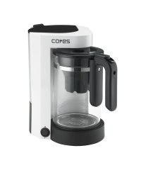 Cores/【日本正規品】コレス コーヒーメーカー Cores 5カップコーヒーメーカー ゴールドフィルター ティーサーバー フィルター付き C302WH/504770303