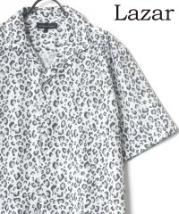 LAZAR/【Lazar】ポリトロ ドレープ トロミ ムジ ストライプ 総柄 オーバーサイズ オープンカラー S/Sシャツ メンズ 半袖/504738601