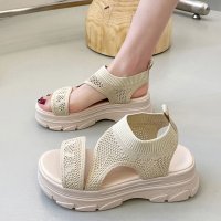 miniministore/厚底 ニットサンダル レディース/504771247