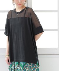 osharewalker/『シアーメッシュ切替デザインTシャツ』/504771846