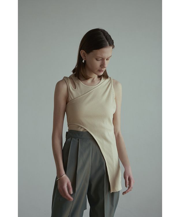 2WAY NUANCE CUT TOPS(504772217) | クラネ(CLANE) - d fashion