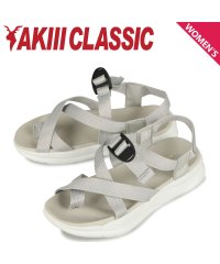 akiiiclassic	/アキクラシック AKIII CLASSIC ボゴタ サンダル スポーツサンダル レディース 厚底 BOGOTA グレー AKC0033/504773166