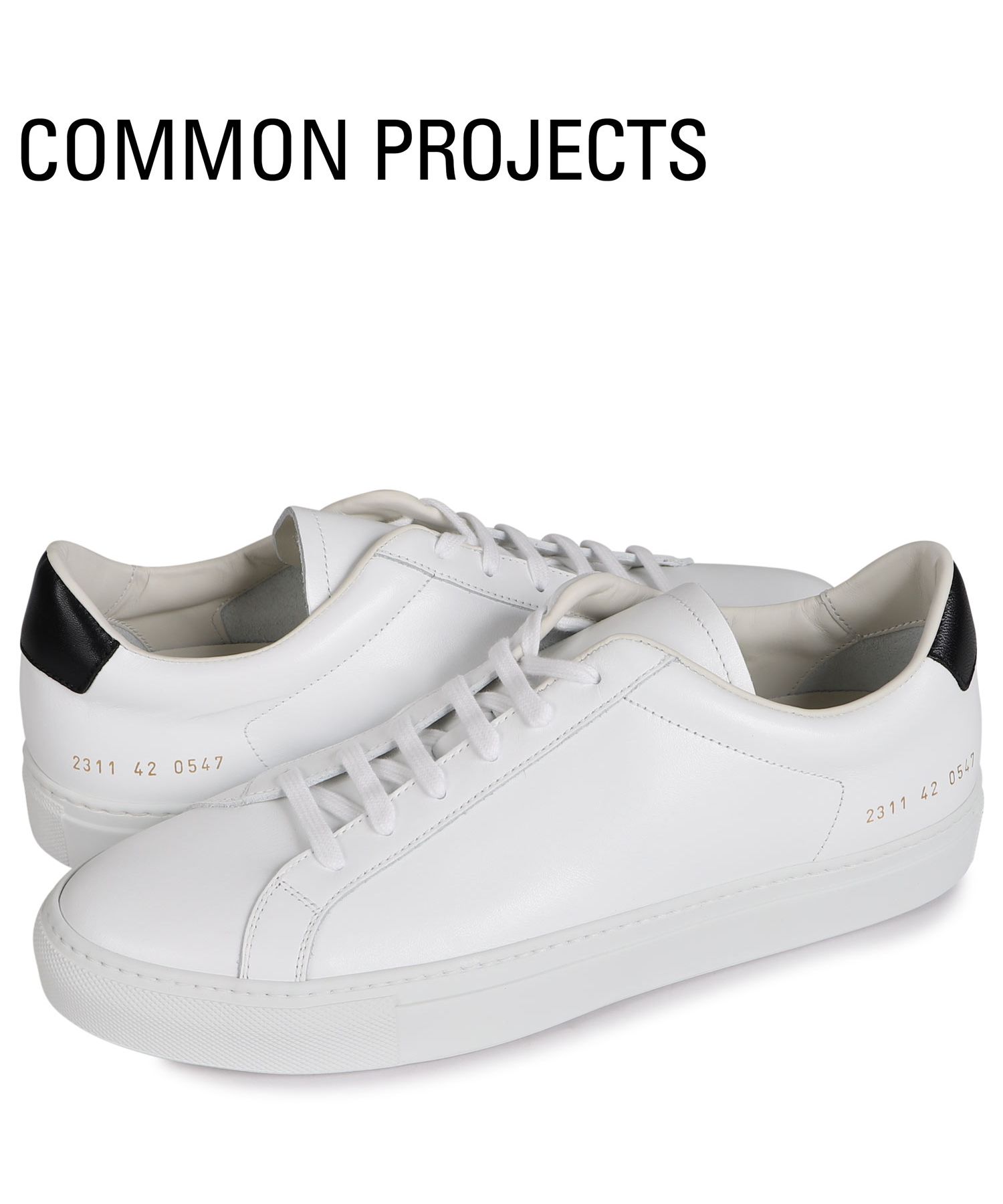 Common Projects コモン プロジェクト レトロ　レザースニーカー COMMON PROJECTS（コモンプロジェクト）の「COMMON PROJECTS