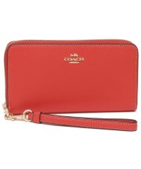 COACH/コーチ アウトレット 長財布 レッド レディース COACH C4451 IMQRG/504774645