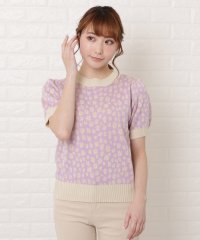 Lace Ladies/レースレディース Lace Ladies 小花柄ボリューム袖プルオーバー/504775114