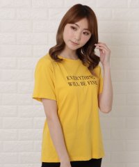 Lace Ladies/クルーネックレタリング半袖Tシャツ/504775144