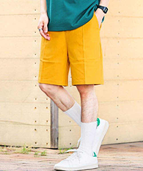 カラーショートパンツ ショートパンツ メンズ ハーフパンツ ワイドパンツ チノパン ビビッド ラグスタイル Luxstyle D Fashion カラーショートパンツ ショートパンツ メンズ ハーフパンツ ワイドパンツ チノパン ビビッド ラグスタイル Luxstyle D Fashion