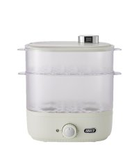 Toffy/Toffy トフィー フードスチーマー スチームクッカー ゆで卵器 蒸し器 電気 COMPACT FOOD STEAMER ホワイト ブルー 白 K－FS1/504773303