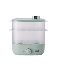 Toffy/トフィー Toffy Toffy トフィー フードスチーマー スチームクッカー ゆで卵器 蒸し器 電気 COMPACT FOOD STEAMER ホワイト ブル/504773303