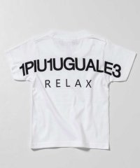 1PIU1UGUALE3 RELAX/1PIU1UGUALE3 RELAX(ウノピゥウノウグァーレトレ)Kids & Junior バックロゴプリントTシャツ/504775489