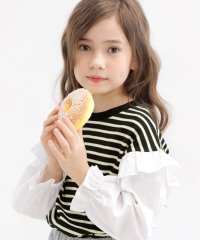 子供服Bee/コドモフク ビー 子供服Bee 異素材切り替えトップス/504776728