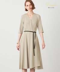 BEIGE，/CINDY / カシュクールワンピース/504771677