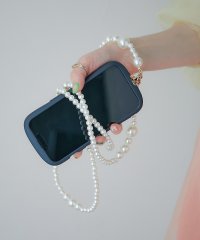 Fashion Letter/ショルダーストラップ付 iphoneケース パール チェーン アクセサリー スマホケース ストラップ iphone アイフォン アイホン スマホ ギャラクシー /504777210