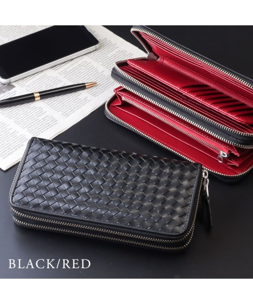 長財布 メンズ ラウンドファスナー メッシュ 大容量 ギフト プレゼント United Homme President Diablo Uhd 1190 ディアブロ Diablo D Fashion