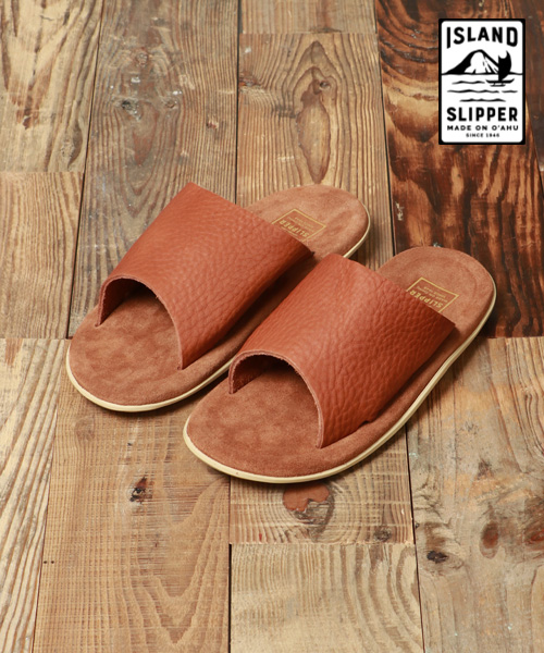 完売 ISLAND SLIPPER アイランド スリッパ RED 27 スエード-