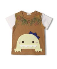 Kids Zoo/【子供服】 kid´s zoo (キッズズー) コアラ・ライオン・恐竜半袖Ｔシャツ 80cm，90cm W36821/504778901