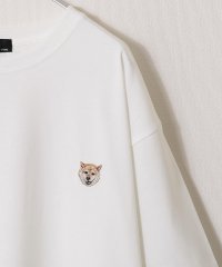 ZIP FIVE/動物ワンポイント刺繍半袖Tシャツ/ネコ/イヌ/クマ/504779186