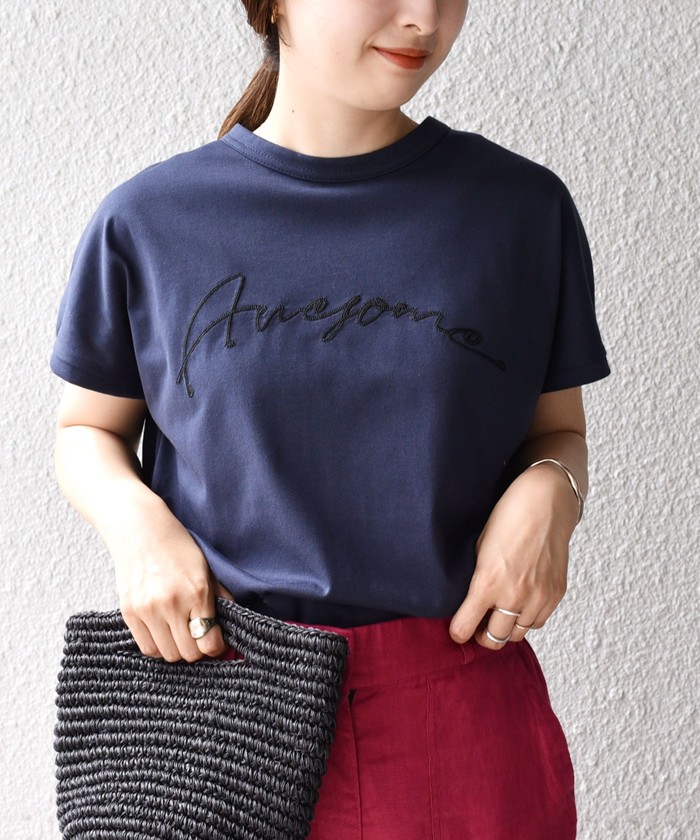 チェーン エンブロイダリー TEE(504781750) | シップス ウィメン