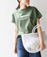 SHIPS WOMEN/《追加予約》* チェーン エンブロイダリー TEE ◆/504781750