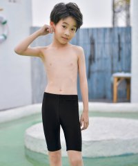 TeddyShop/テディショップ Teddyshop スクール水着 キッズ 男の子 子供 ハーフパンツ スイムキャップ 2点セット 小学生 サーフパンツ ジュニア 男児用 水遊び/504522819