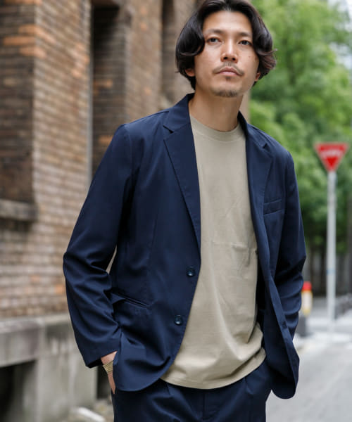 セール 30%OFF】ウォッシャブルストレッチクールセットアップ セール 30%OFF】ウォッシャブルストレッチクールセットアップ