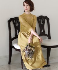 PourVous/プールヴー PourVous ミモレ丈&七分袖フォーマルレースブラウス付きセレモニー結婚式パーティードレス ワンピース 20代 30代 40代/504786305