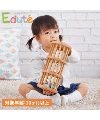 Edute/エデュテ Edute 木のおもちゃ 知育玩具 10ヶ月から対応 ラトル タワー 男の子 女の子 木製 赤ちゃん 子供 幼児 ベビー RATTLE TOWER O/504787060