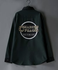 SITRY/シトリー SITRY 【SITRY】バックステッチ レギュラーカラーシャツ メンズ シャツ 刺繍 長袖シャツ/504745363