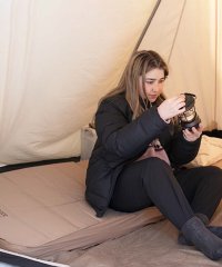 S'more/スモア S'more /【OYASUMI MAT S】シングルサイズのの折り畳み可能なキャンプ用マット/504786804
