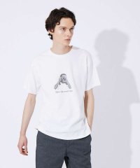 ABAHOUSE/【モノトーン】フォトプリント 半袖 Tシャツ/504787507