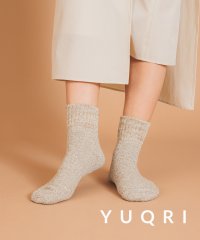 YUQRI/柔らかな履き心地◎【YUQRI / ユクリ】comfy pile double rib 2 feel 「 抗菌防臭・消臭・制菌」リブ ソックス 靴下 日本製  /504586215