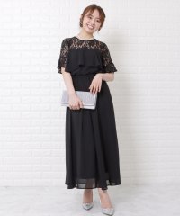 Lace Ladies/レースレディース Lace Ladies ブラウジングフレアマキシワンピースドレス/504794587