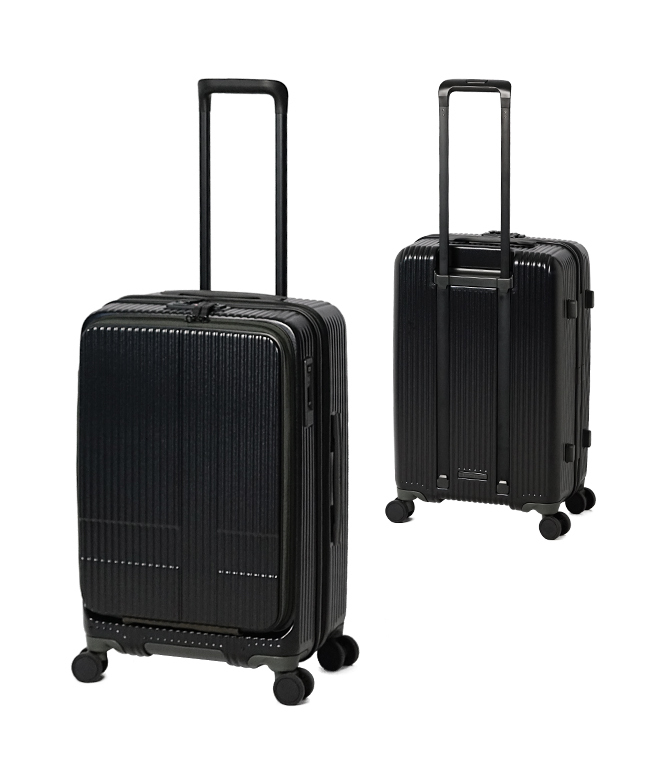 2年保証 イノベーター スーツケース 55L Mサイズ 中型 軽量 静音