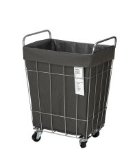 BRID/WIRE ARTS & PRO LAUNDRY SQUARE BASKET with CASTER 45L/503357333