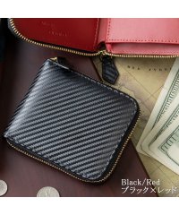 DIABLO/ディアブロ DIABLO 二つ折り財布 メンズ カーボン加工 ラウンドファスナー 革 ミニ財布 ラウンド財布 折り財布 Merge×DIABLO マージディアブ/504798904