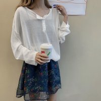 miniministore/スリットチュニックTシャツ サマーニット/504801121