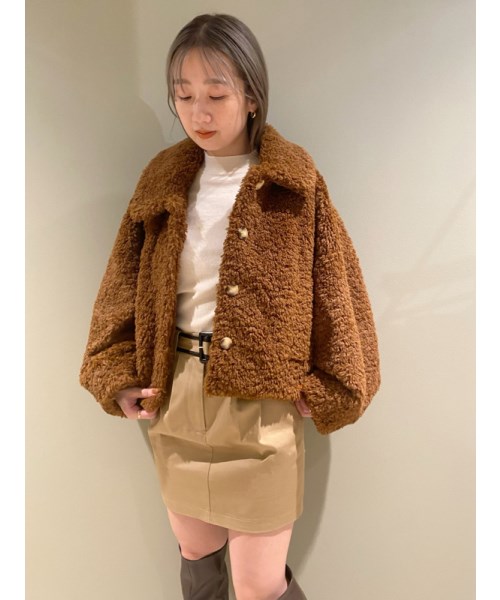 www.lacene.fr - スナイデル*Sustainableショートボアコート 価格比較