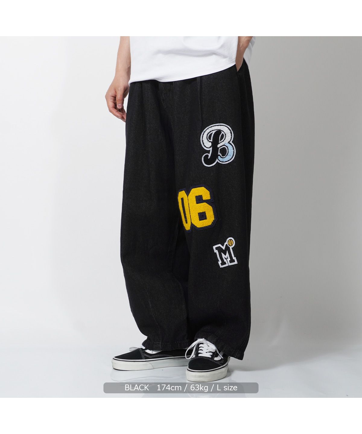ワンフォークロージング 1111clothing ワイドパンツ メンズ ワンフォークロージング 1111clothing ワイドパンツ メンズ