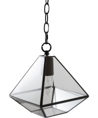 BRID/LAMP by CRAFT TERRARIUM 1BULB PENDANT LIGHT TRIANGLE （電球あり）/503357261