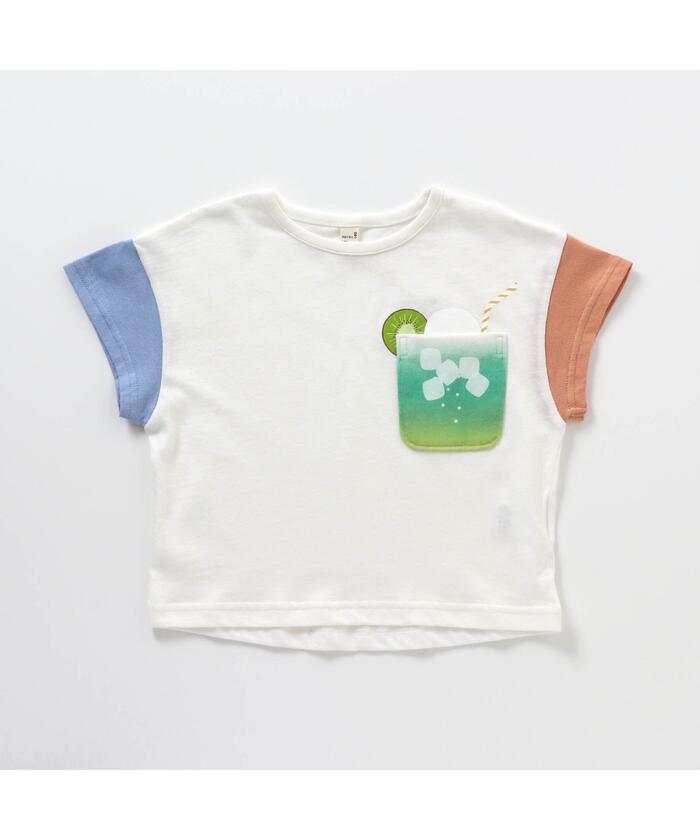 クーポン】3柄クリームソーダTシャツ(504474778) | アプレレクール