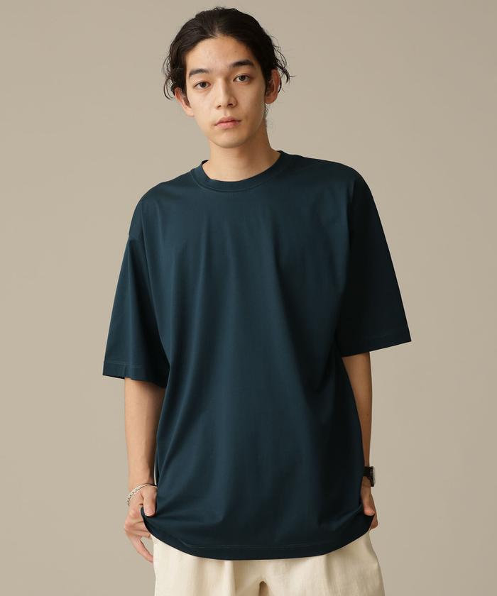 セール 50%OFF】LB.03/超長綿シルケットクルーネックTシャツ(504719519