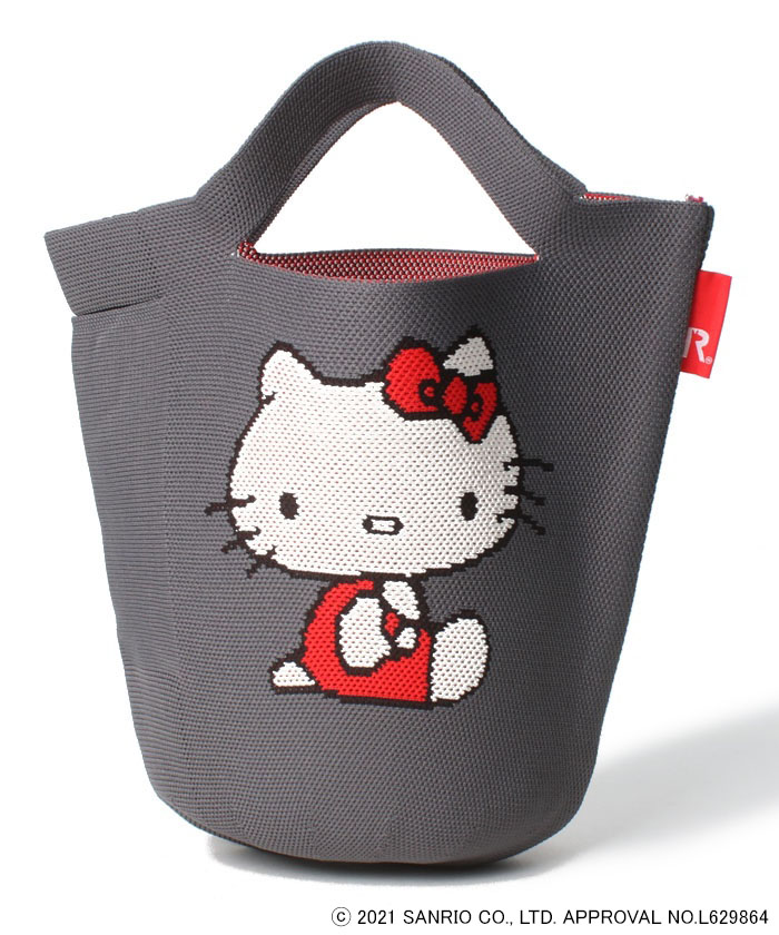ルートート ROOTOTE サンリオ ニット ミニ トートバッグ IP Poー ルートート ROOTOTE サンリオ ニット ミニ トートバッグ IP Poー