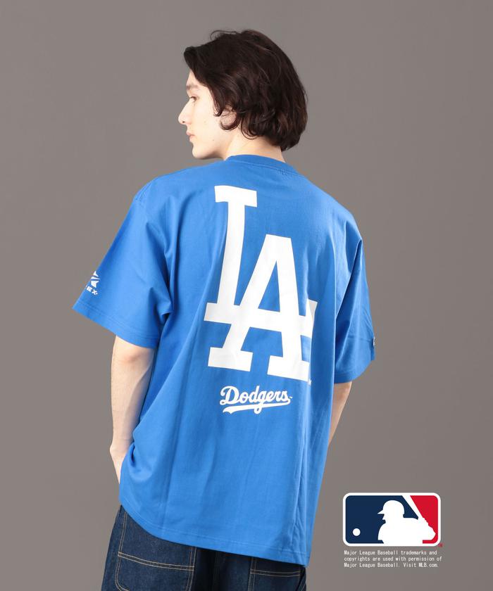 Dodgers ドジャース　Tシャツ　ヴィンテージ Vintage 90s Los Angeles Dodgers MLB Nutmeg Blue T-shirt Sz M