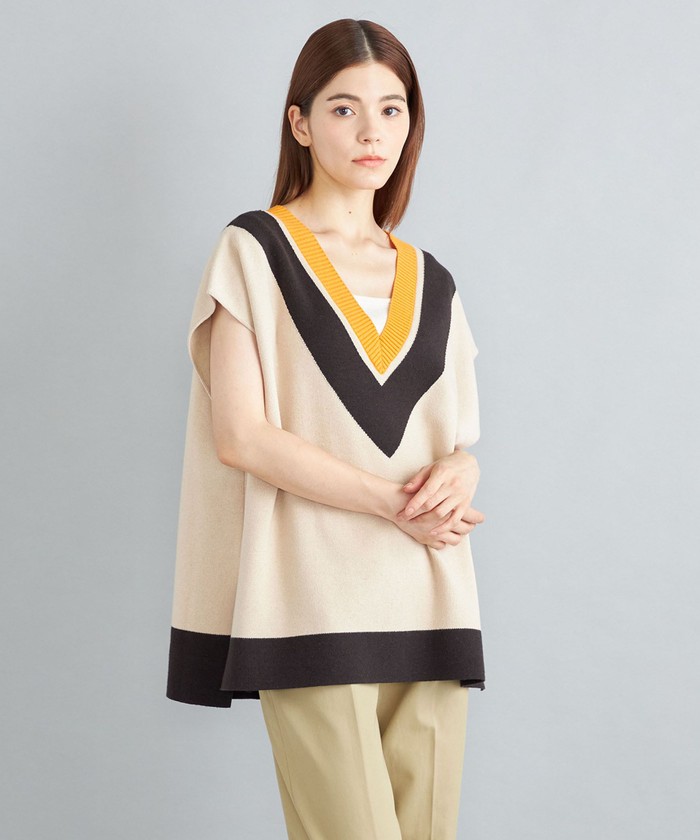 セール】〈手洗い可能〉インターシャ チルデンベスト◇(504805422) | シップス ウィメン(SHIPS WOMEN) - d fashion