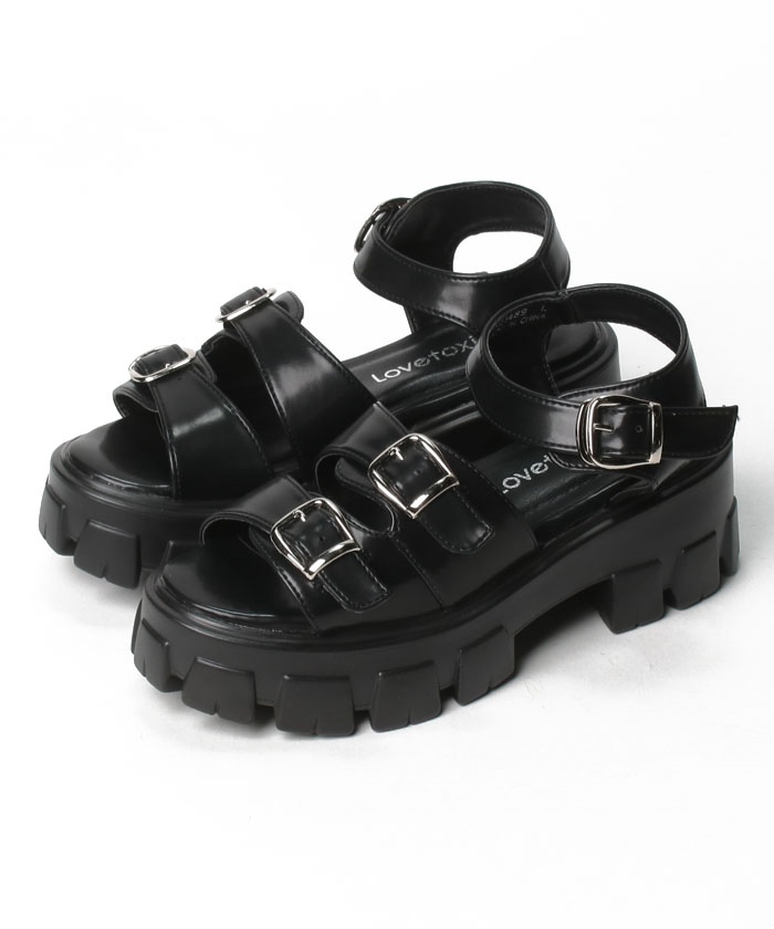 セール 50%OFF】トラックソールサンダル(504796298) | ラブトキシック