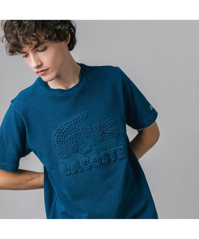 アイラブ　ラコステ LACOSTE ブラック Tシャツ サイズ40 アイラブ ラコステ LACOSTE ブラック Tシャツ サイズ40 - メルカリ