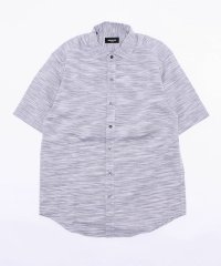 Men's Bigi/カスレスラブ調コットン半袖シャツ　made in japan/504807611