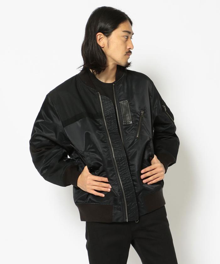 Ma1 アウター リメイク the adams & river ma-1 リメイク 再構築
